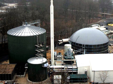 Biogasanlage Biowerk Hamburg